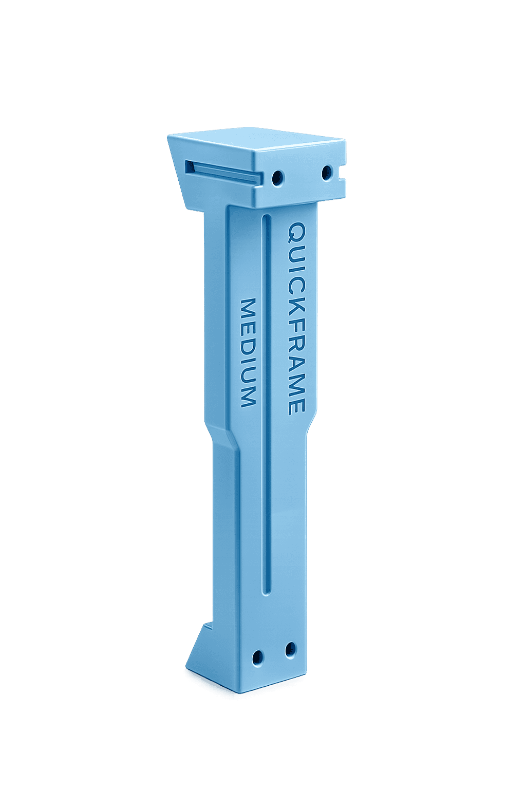Light blue QuickFrame MEDIUM polymer sidebar